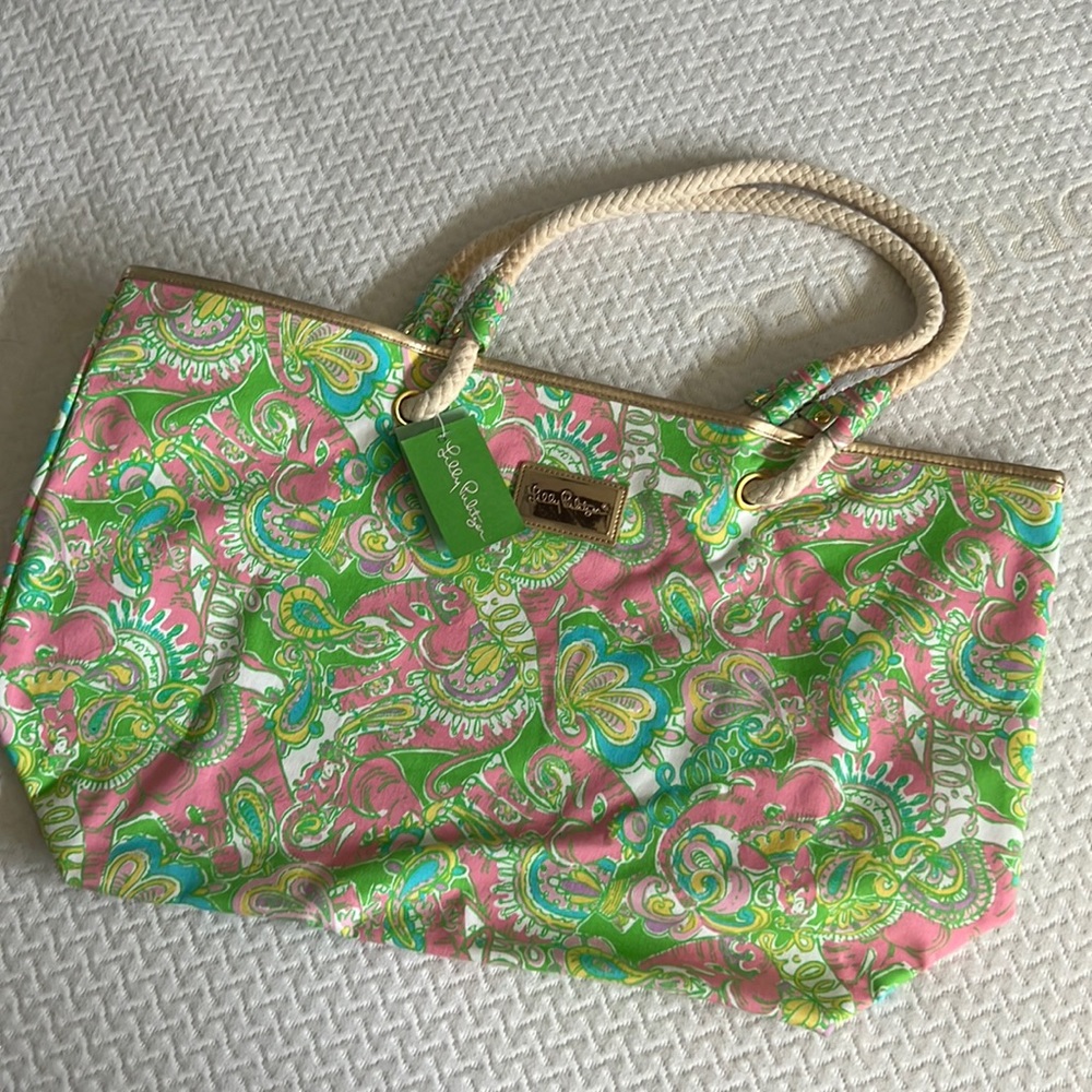 Lilly Pulitzer chin chin tote